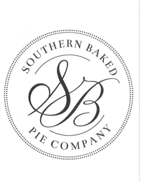 SB SOUTHERN BAKED PIE COMPANY logo