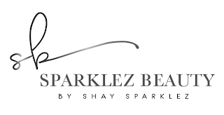 SB SPARKLEZ BEAUTY BY SHAY SPARKLEZ logo