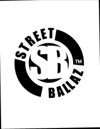 SB STREET BALLAZ logo