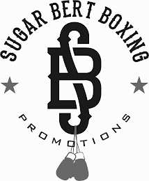SB SUGAR BERT BOXING PROMOTIONS logo