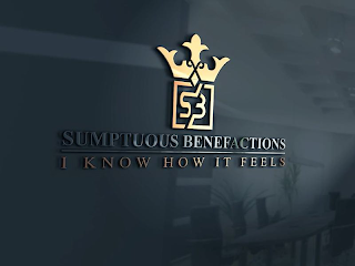 SB SUMPTUOUS BENEFACTIONS I KNOW HOW ITFEELS logo