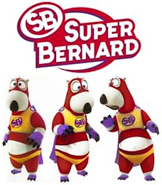 SB SUPER BERNARD logo