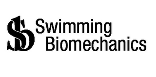 SB SWIMMING BIOMECHANICS logo