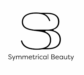 SB SYMMETRICAL BEAUTY logo