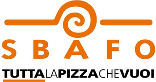 SBAFO TUTTA LA PIZZA CHE VUOI logo