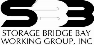 SBB STORAGE BRIDGE BAY WORKING GROUP, INC logo