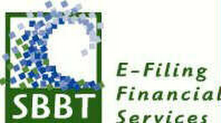 SBBT E-FILING FINANCIAL SERVICES logo
