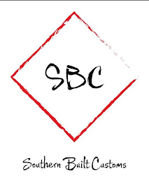 SBC SOUTHERN BUILT CUSTOMS logo