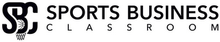 SBC SPORTS BUSINESS CLASSROOM logo