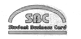 SBC STUDENT BUSINESS CARD logo