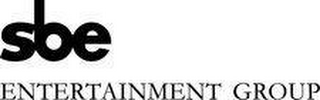 SBE ENTERTAINMENT GROUP logo