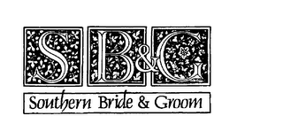 SB&G SOUTHERN BRIDE & GROOM logo