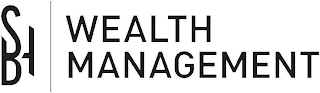 SBH | WEALTH MANAGEMENT logo