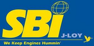 SBI J-LOY WE KEEP ENGINES HUMMIN' logo
