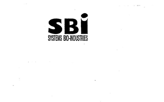 SBI SYSTEMS BIO-INDUSTRIES logo