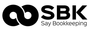 SBK SAY BOOKKEEPING logo