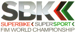 SBK SUPERBIKE SUPERSPORT FIM WORLD CHAMPIONSHIP logo