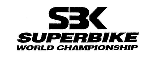 SBK SUPERBIKE WORLD CHAMPIONSHIP logo