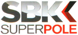 SBK SUPERPOLE logo