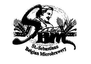 SBM ST. SEBASTIAAN BELGIAN MICROBREWERY logo