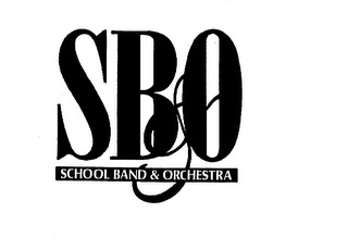 SBO SCHOOL BAND & ORCHESTRA logo