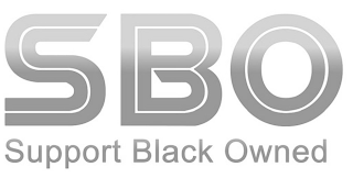 SBO SUPPORT BLACK OWNED logo