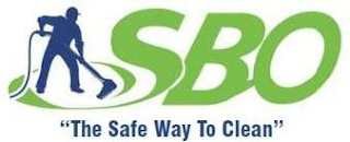 SBO "THE SAFE WAY TO CLEAN" logo