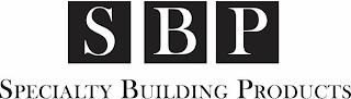 SBP SPECIALTY BUILDING PRODUCTS logo