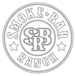 SBR SMOKE BAR RANCH logo