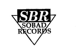 SBR SOBAD RECORDS logo