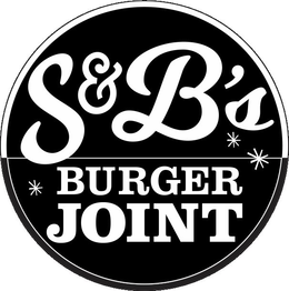 S&B'S BURGER JOINT logo