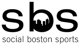 SBS SOCIAL BOSTON SPORTS logo