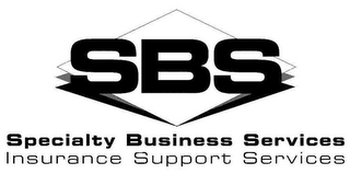 SBS SPECIALTY BUSINESS SERVICES INSURANCE SUPPORT SERVICES logo