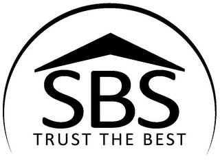 SBS TRUST THE BEST logo
