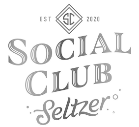 SC EST 2020 SOCIAL CLUB SELTZER logo