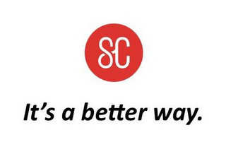 SC IT'S A BETTER WAY.