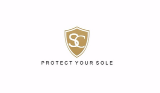 SC PROTECT YOUR SOLE logo