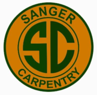 SC SANGER CARPENTRY logo