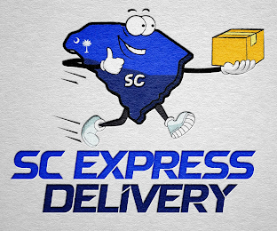 SC SC EXPRESS DELIVERY logo