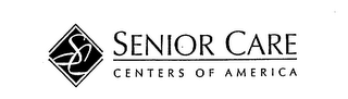 SC SENIOR CARE CENTERS OF AMERICA logo