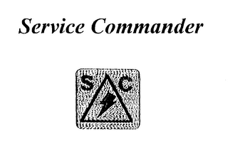 SC SERVICE COMMANDER logo