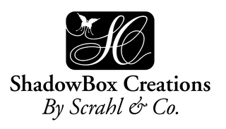 SC SHADOWBOX CREATIONS BY SCRAHL & CO. logo