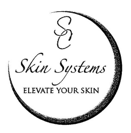 SC SKIN SYSTEMS ELEVATE YOUR SKIN logo