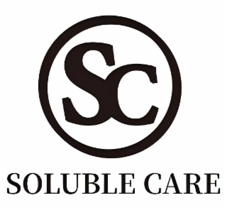 SC SOLUBLE CARE logo