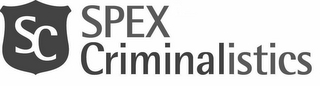 SC SPEX CRIMINALISTICS logo