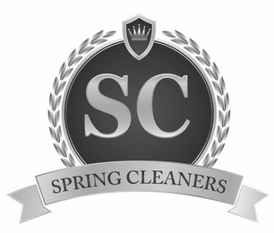 SC SPRING CLEANERS logo