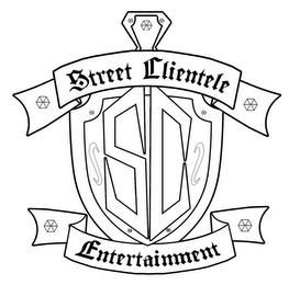 SC STREET CLIENTELE ENTERTAINMENT logo