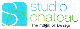 SC STUDIO CHATEAU THE MAGIC OF DESIGN logo