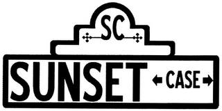 SC SUNSET CASE logo