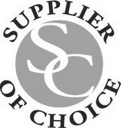 SC SUPPLIER OF CHOICE logo
